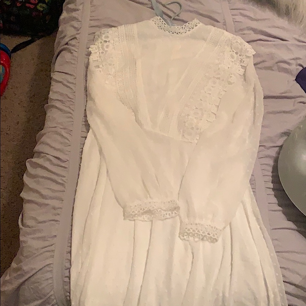 White dress